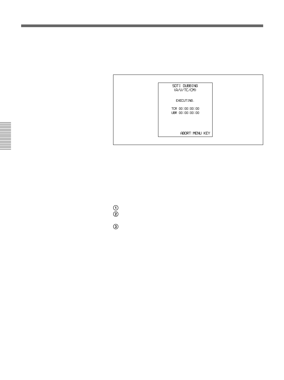 Digitally dubbing signals in dvcam format | Sony DSR-2000 User Manual | Page 64 / 160