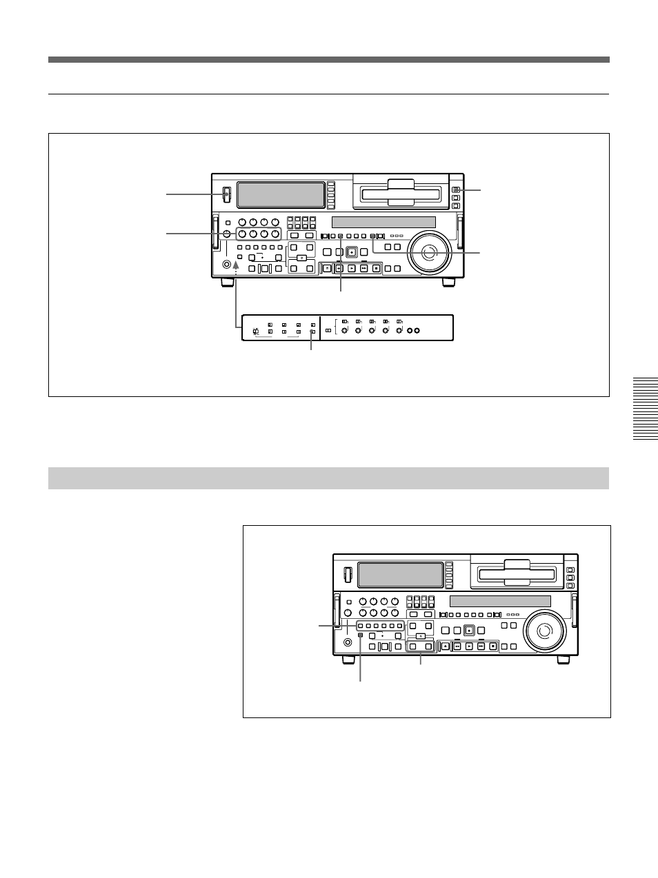 Selecting an edit mode, Player settings | Sony DSR-2000 User Manual | Page 71 / 160