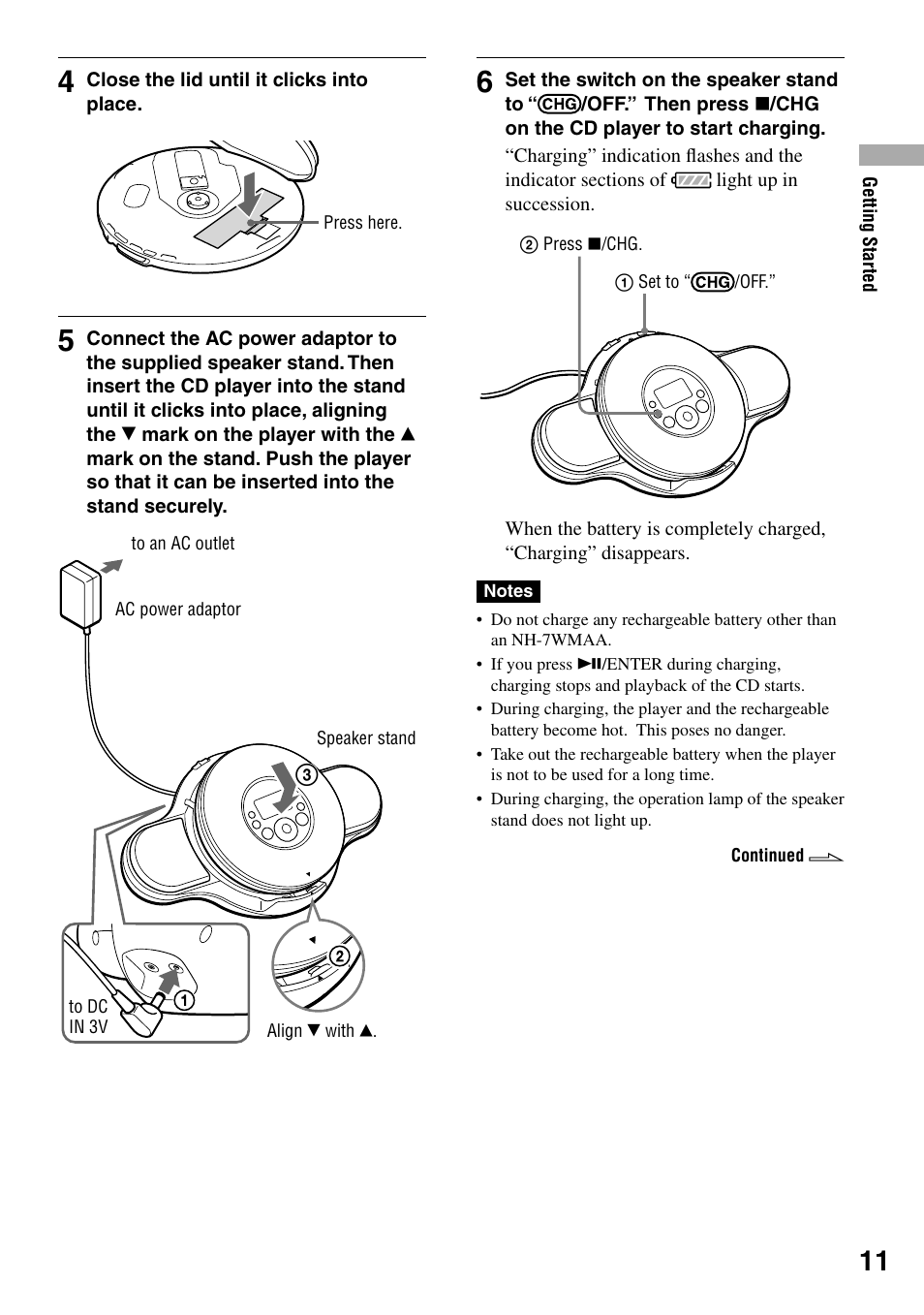 Sony D-NE329LIV User Manual | Page 11 / 39