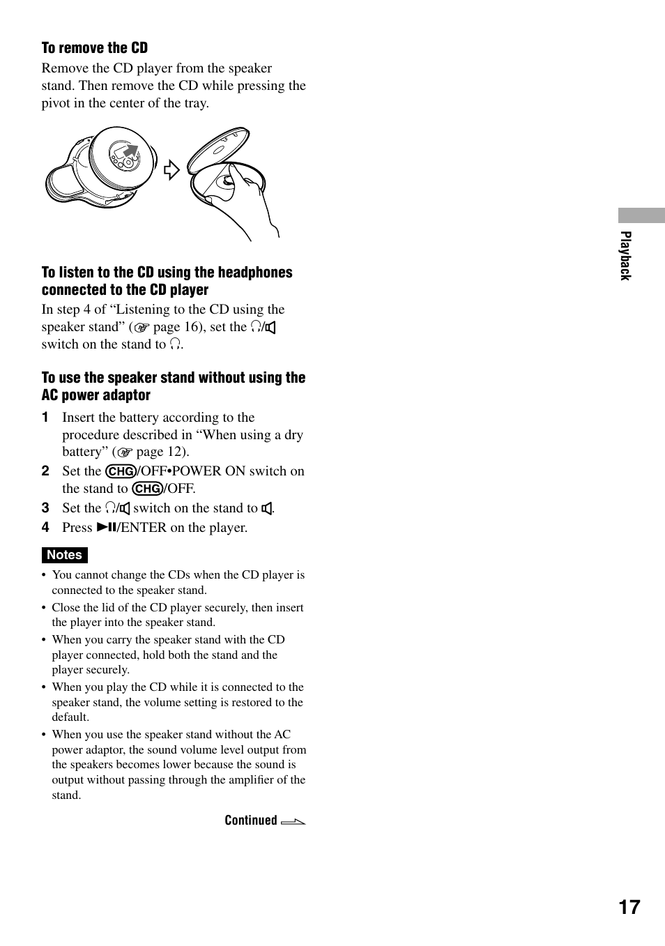 Sony D-NE329LIV User Manual | Page 17 / 39