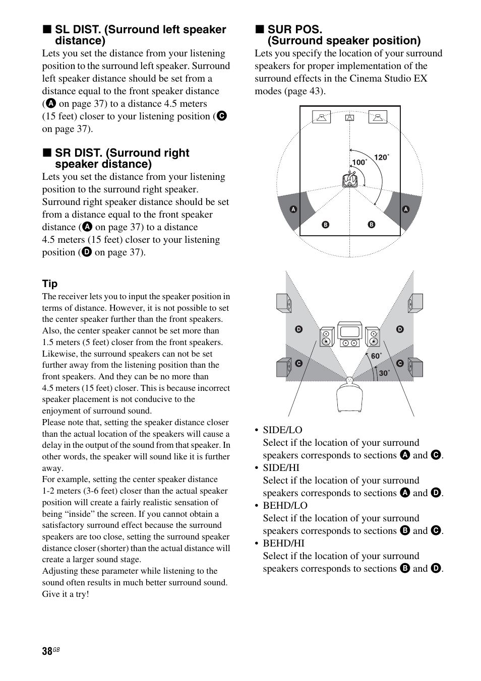 Sony HT-DDW685 User Manual | Page 38 / 64