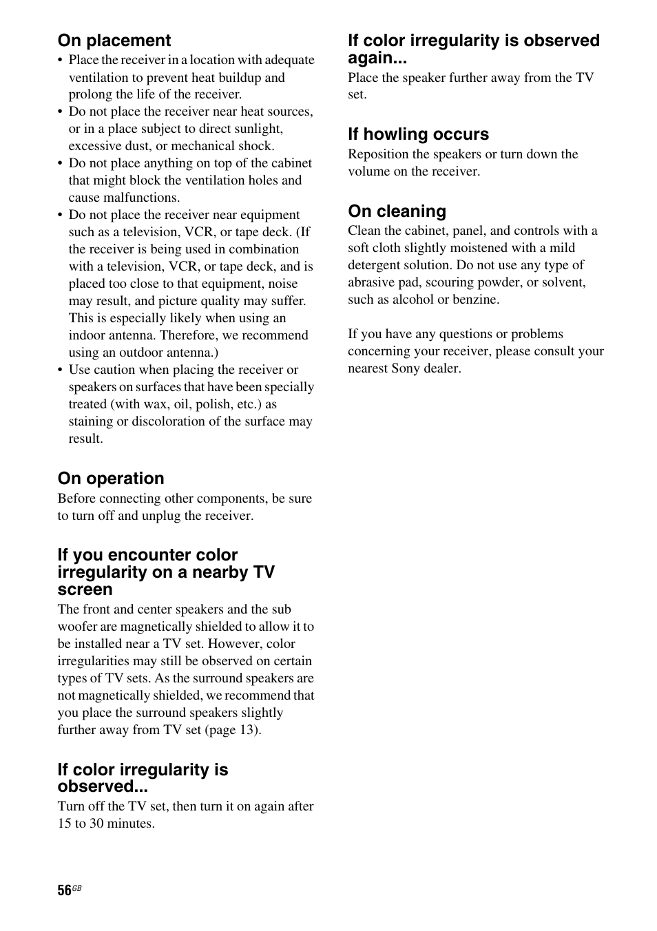 Sony HT-DDW685 User Manual | Page 56 / 64