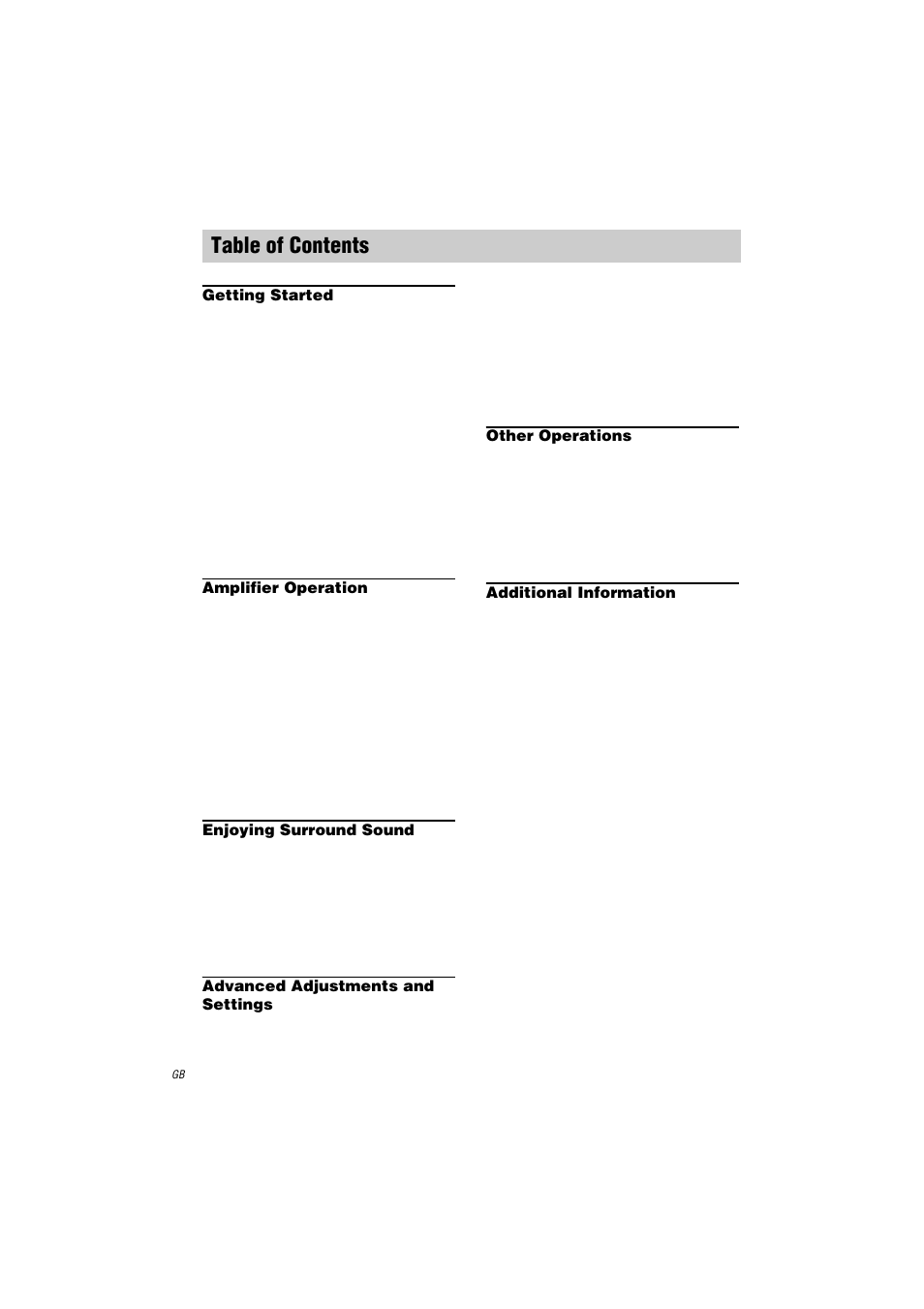 Sony STR-DA2000ES User Manual | Page 4 / 60