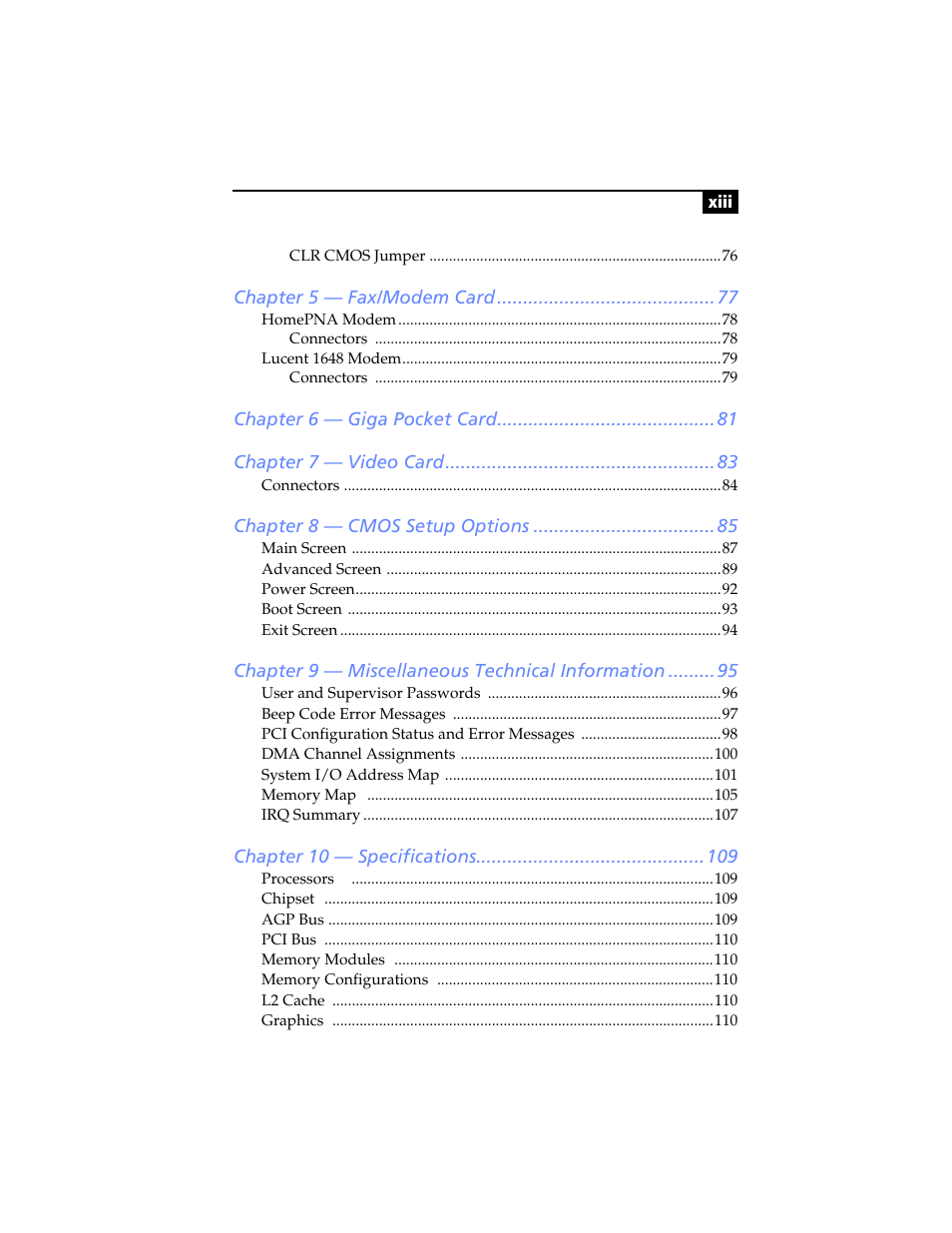 Sony PCV-RX480DS User Manual | Page 13 / 134