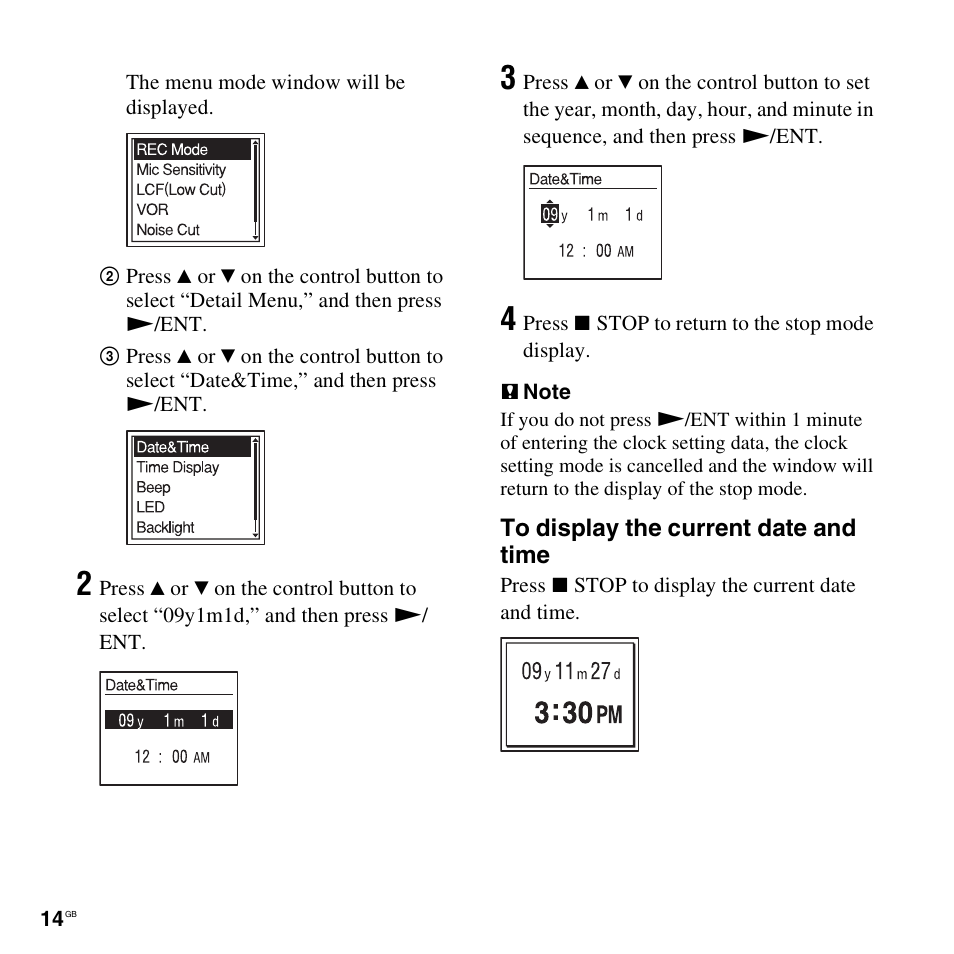 Sony ICD-UX300F User Manual | Page 14 / 124