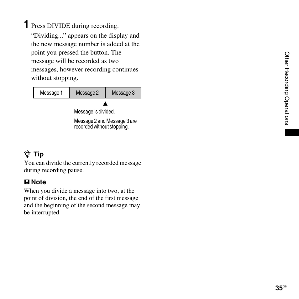 Sony ICD-UX300F User Manual | Page 35 / 124