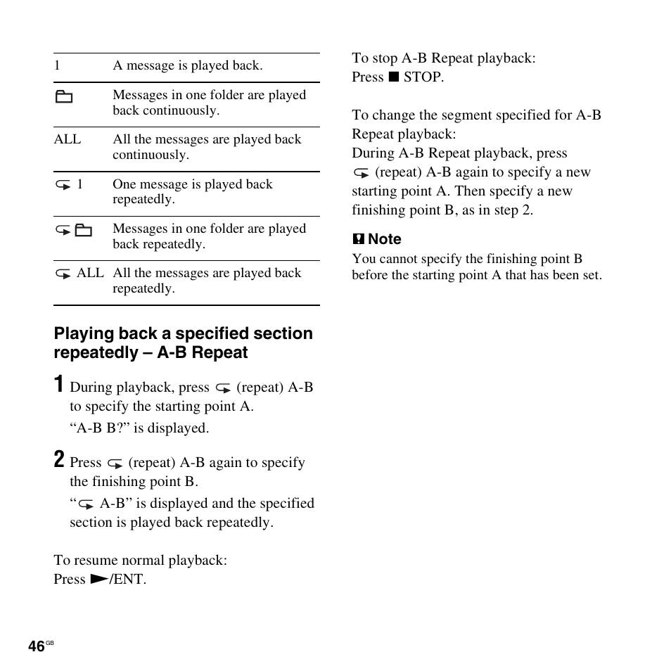 Sony ICD-UX300F User Manual | Page 46 / 124