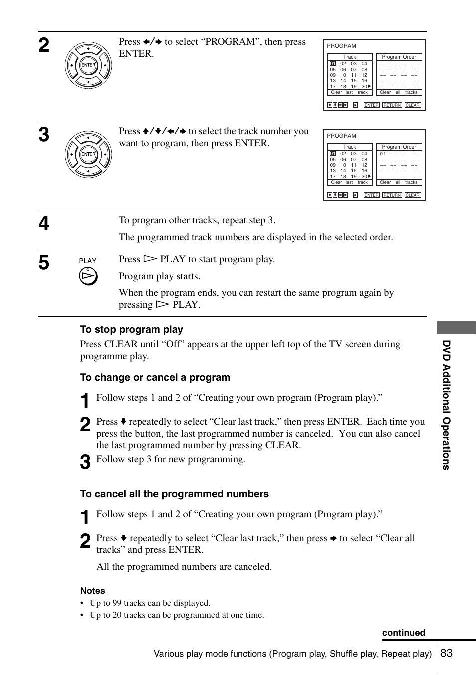 Sony SLV-D360P User Manual | Page 83 / 128