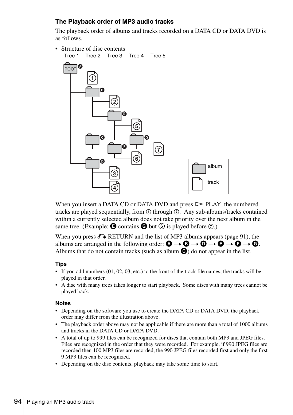 Sony SLV-D360P User Manual | Page 94 / 128