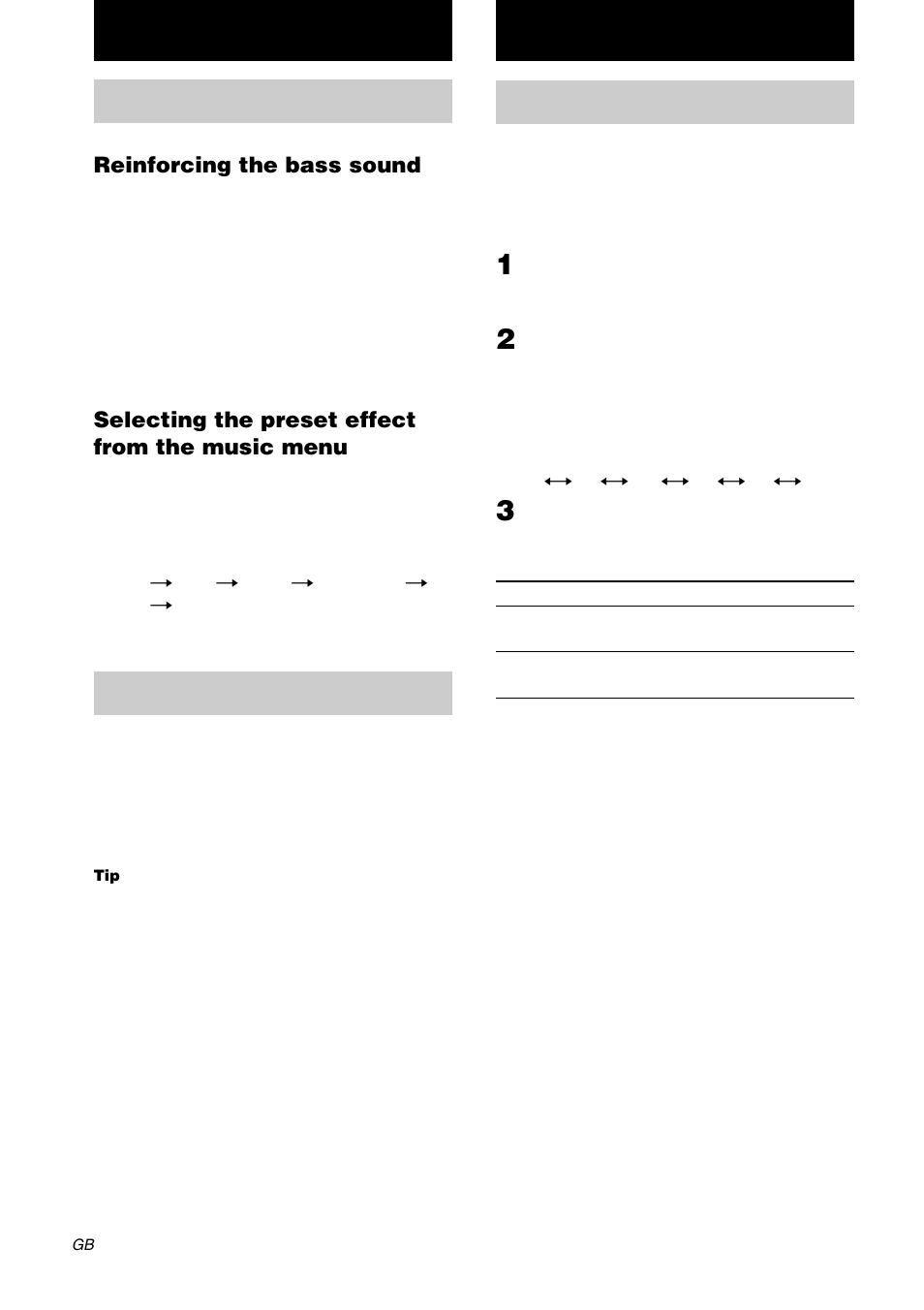 Sound adjustment, Adjusting the sound — mega bass, Timer | Falling asleep to music — sleep timer, Falling asleep to music, Adjusting the sound, Turning off the sound | Sony CMT-EP303 User Manual | Page 14 / 20