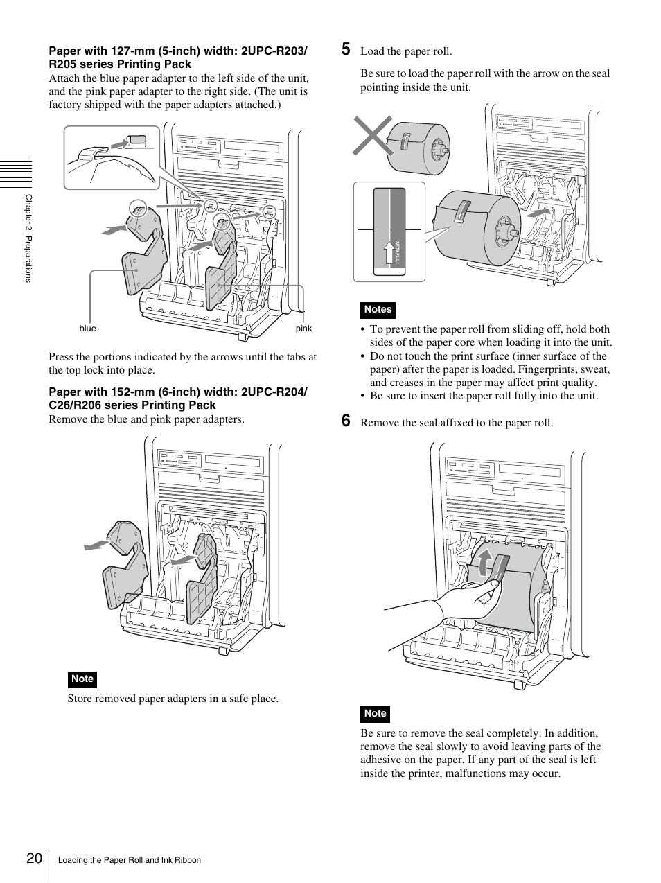 Sony UP-CR20L User Manual | Page 20 / 82
