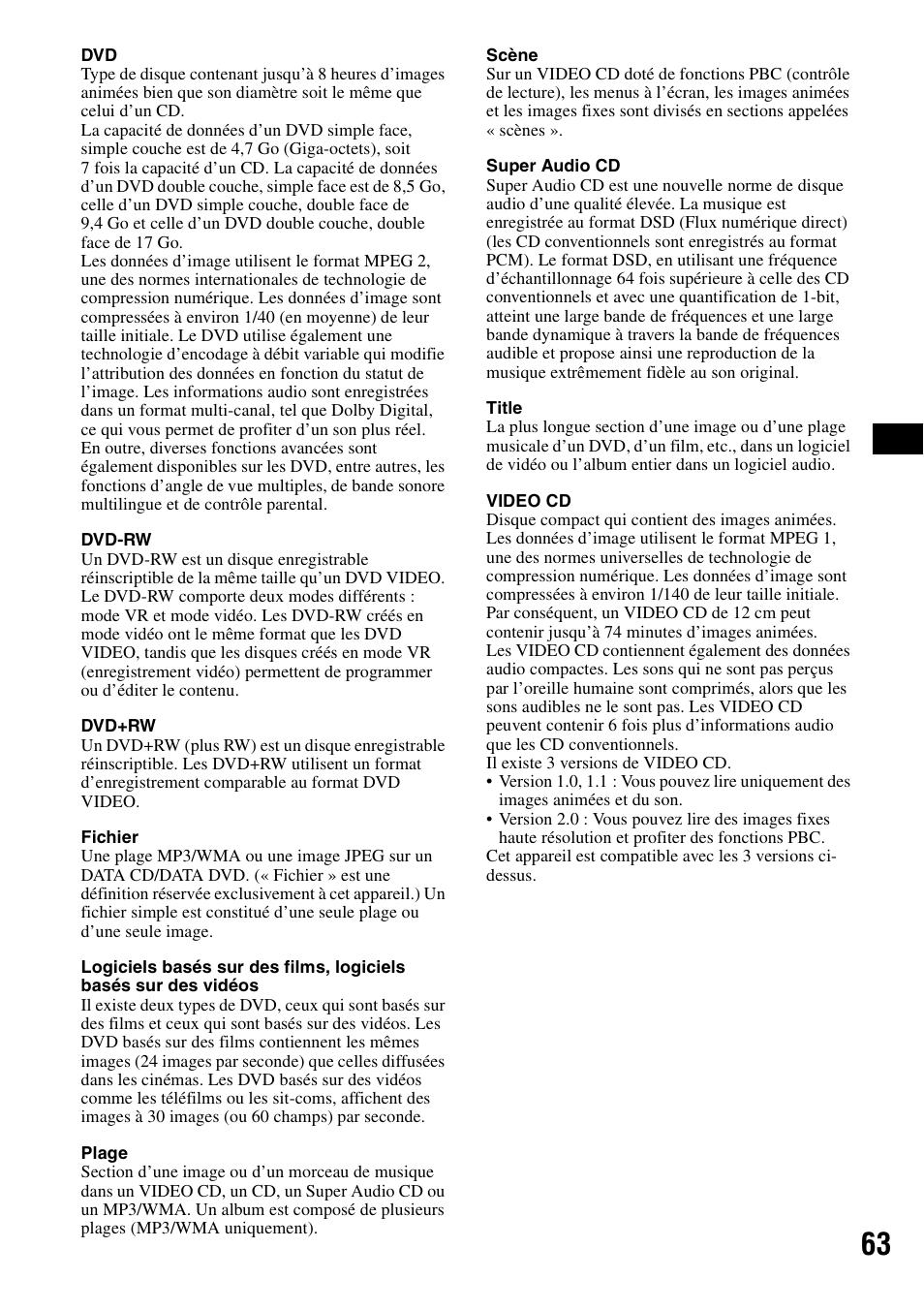 Sony XAV-W1 User Manual | Page 123 / 196