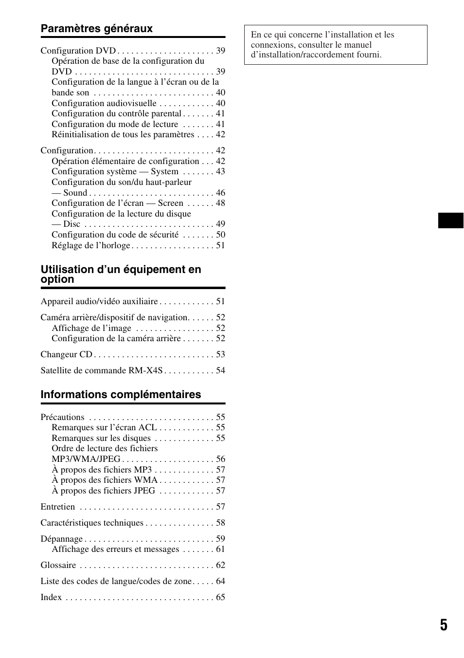 Sony XAV-W1 User Manual | Page 65 / 196