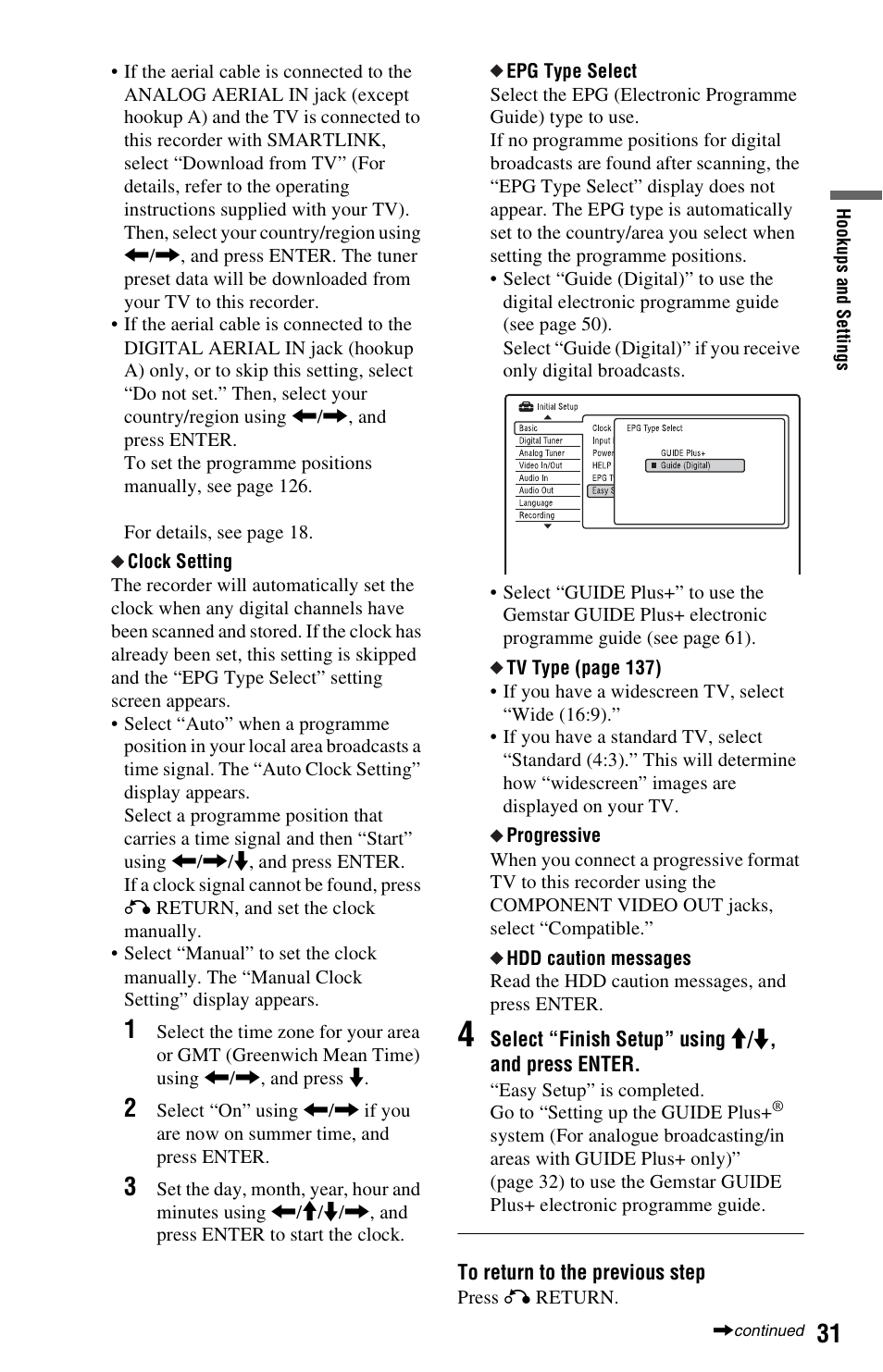 Sony RDR-HXD790 User Manual | Page 31 / 168