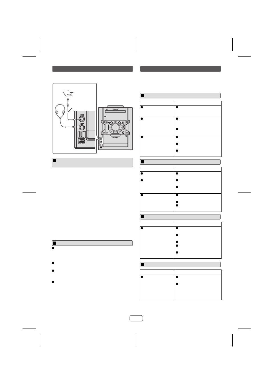 Enhancing your system, Troubleshooting chart | Sony CD-DH899N User Manual | Page 14 / 16