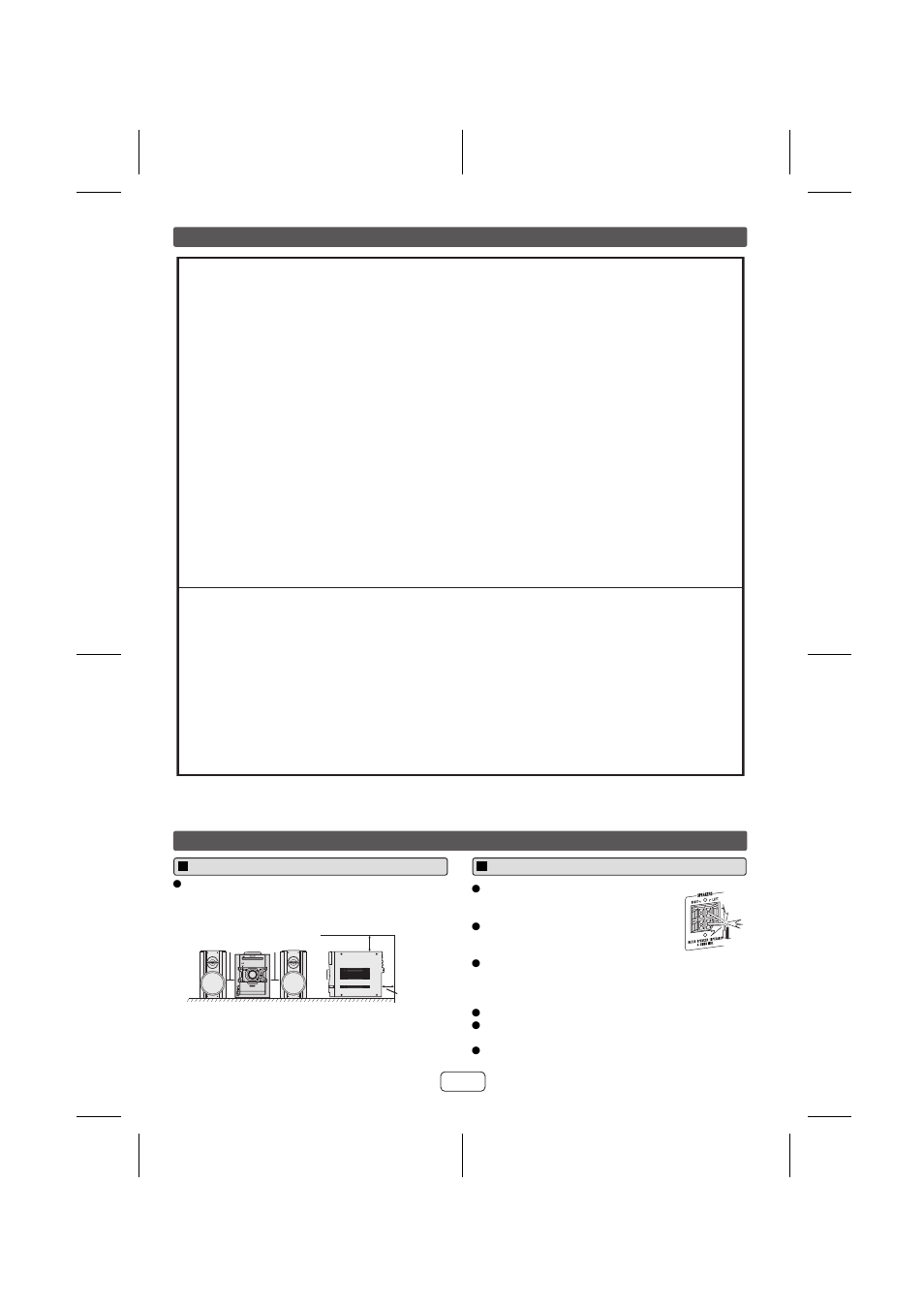 System connections | Sony CD-DH899N User Manual | Page 2 / 16