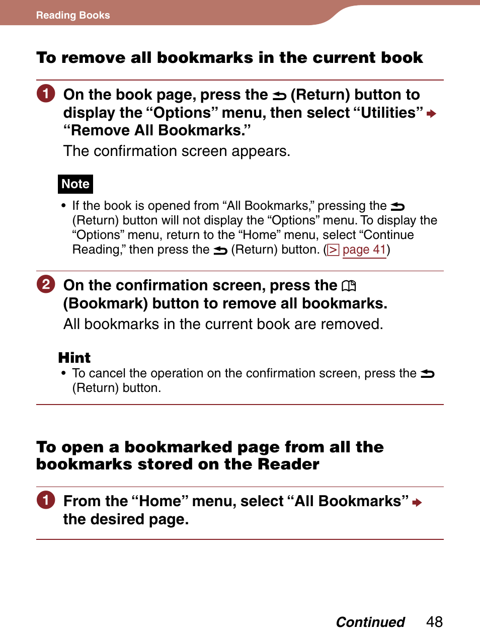 Sony Reader 4-151-151-13(1) User Manual | Page 48 / 92