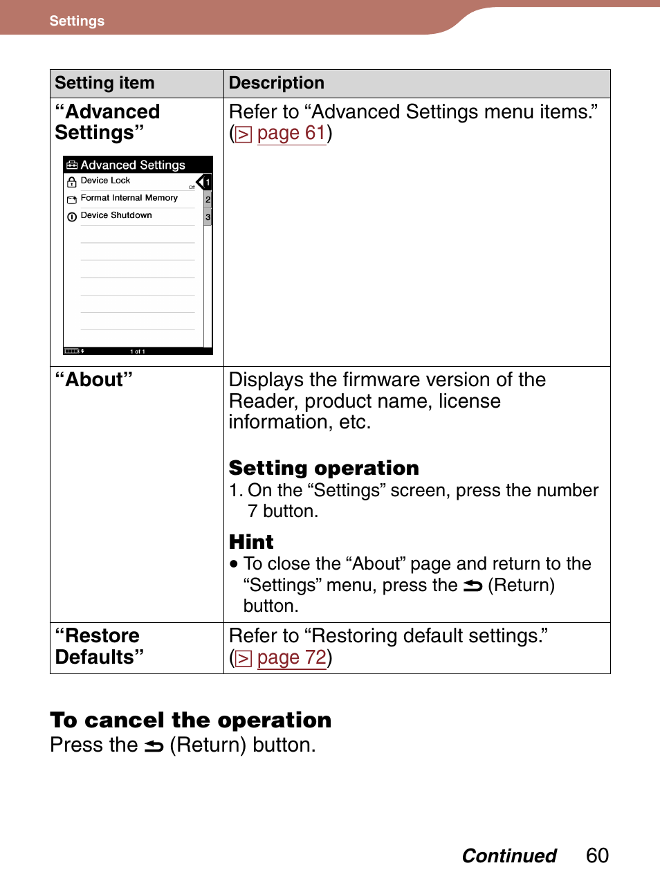 Sony Reader 4-151-151-13(1) User Manual | Page 60 / 92