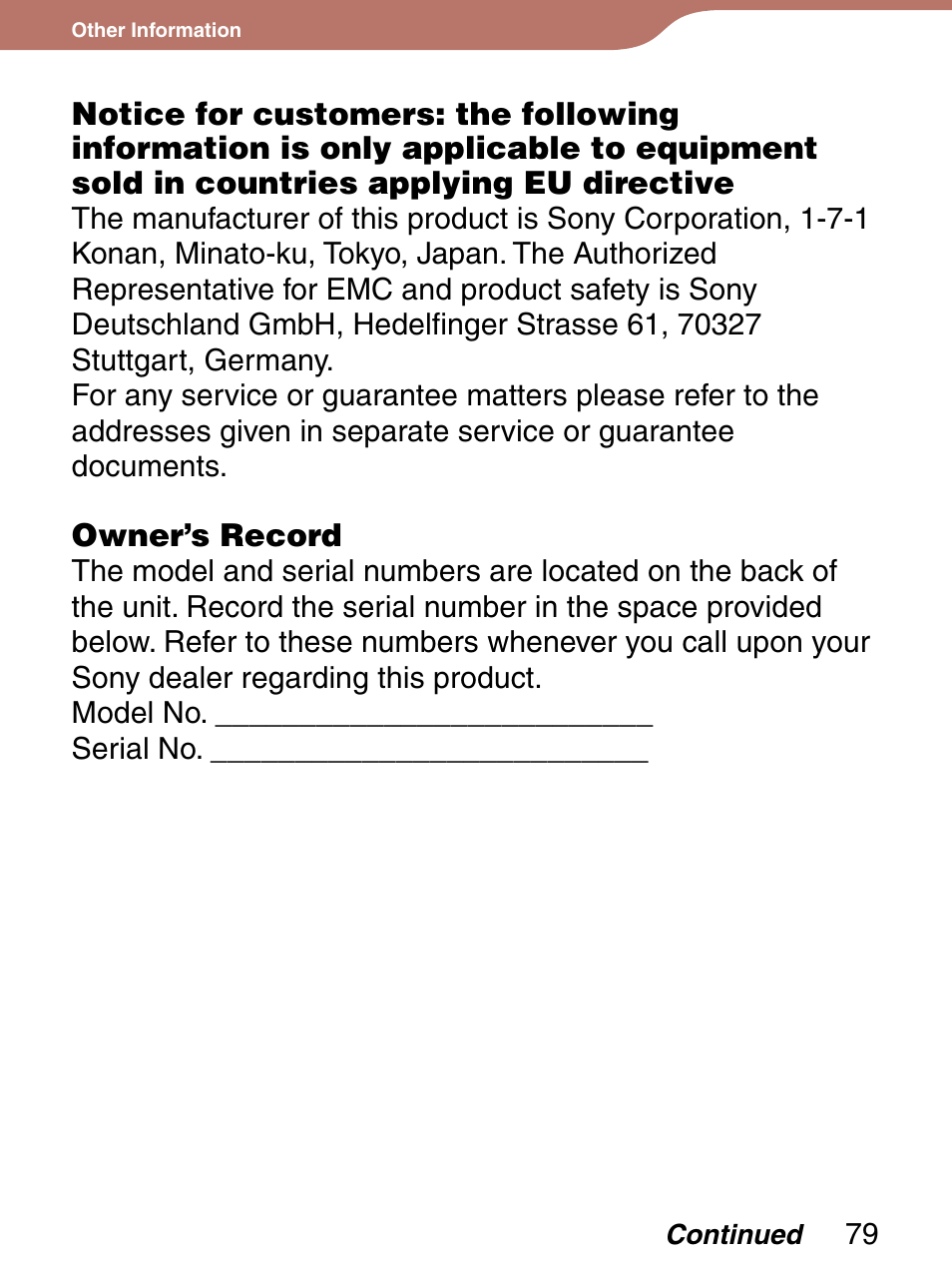 Sony Reader 4-151-151-13(1) User Manual | Page 79 / 92