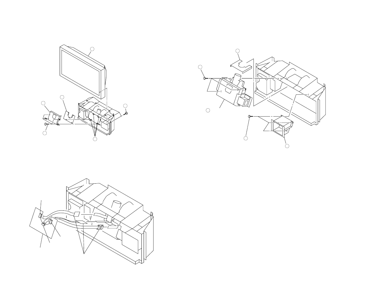 C board removal, Extension cable(c board), Optical unit removal | Sony KL-W9000 User Manual | Page 21 / 88