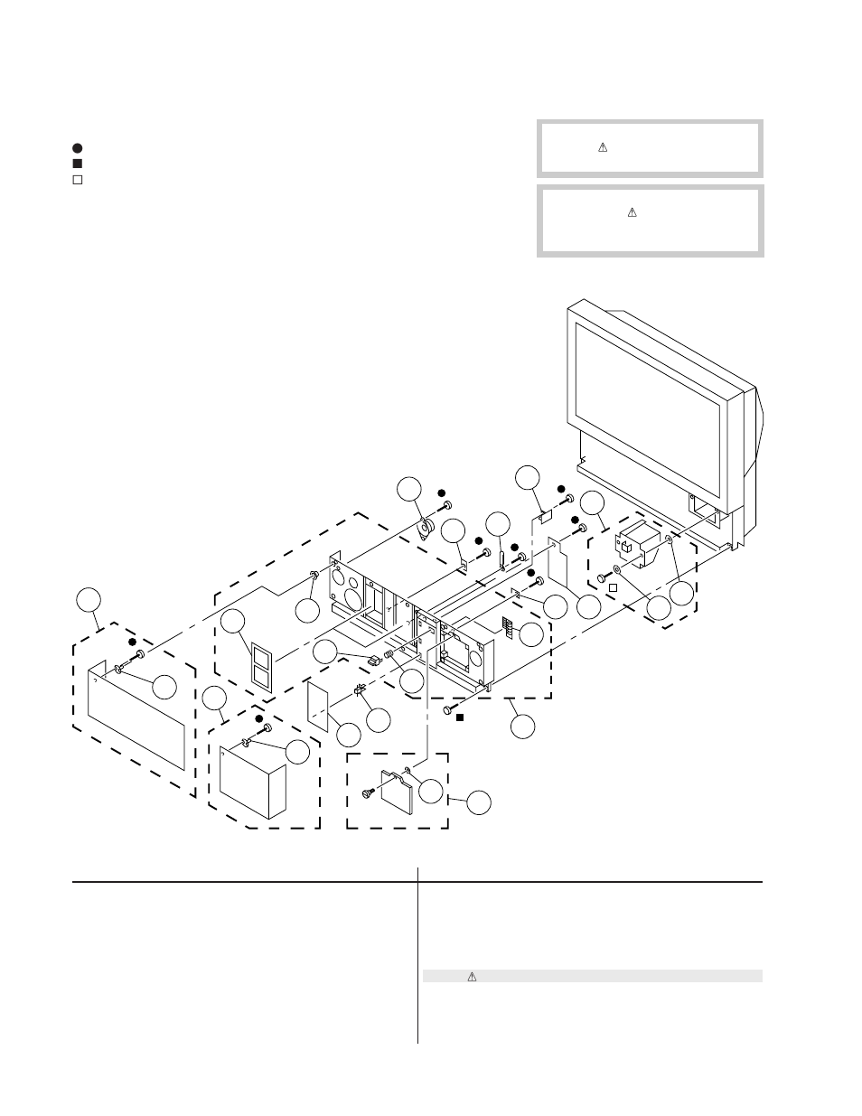 Front cover (w7000) | Sony KL-W9000 User Manual | Page 58 / 88