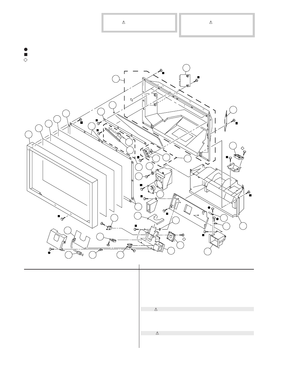 Screen mirror block and optics unit (w9000) | Sony KL-W9000 User Manual | Page 62 / 88