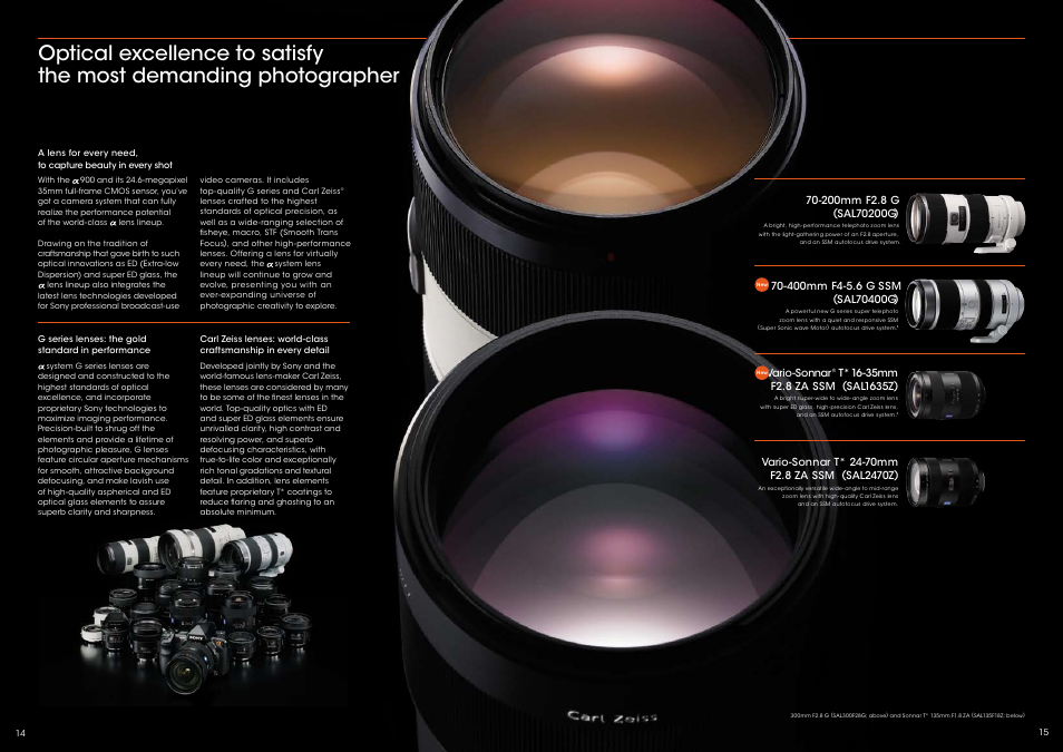 Sony Alpha CA649W User Manual | Page 8 / 16