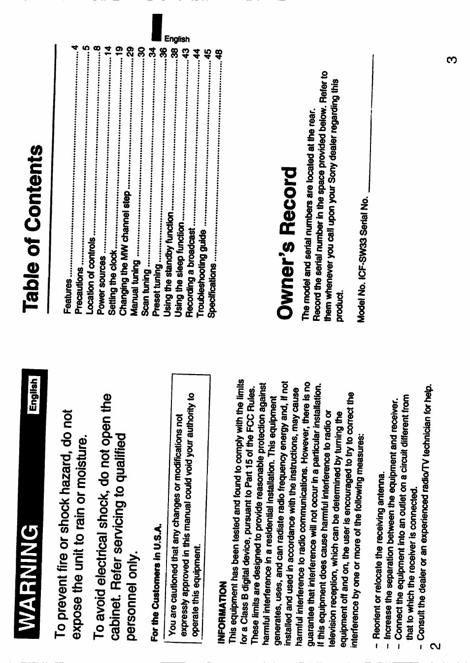 Sony 3-755-967-11(1) User Manual | Page 2 / 25