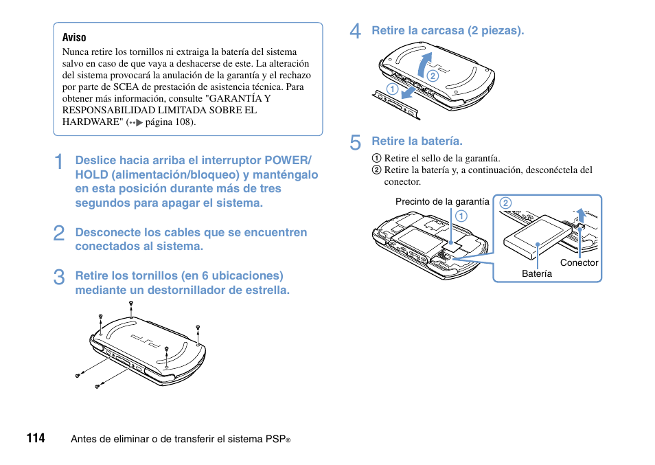 Sony PSP Go PSP-N1001 User Manual | Page 114 / 123