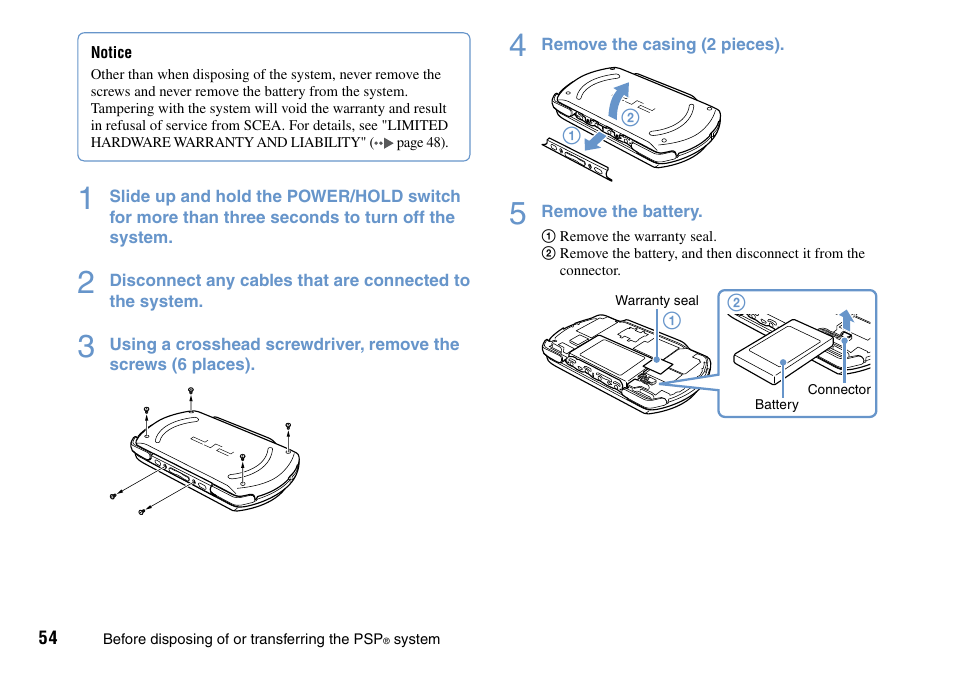 Sony PSP Go PSP-N1001 User Manual | Page 54 / 123