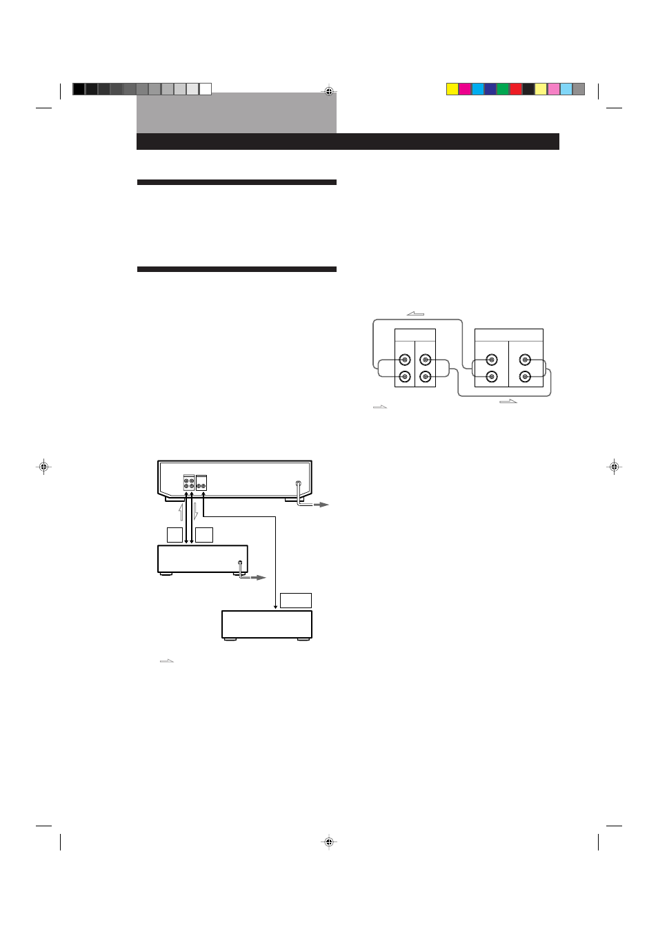 Unpacking, Hooking up the system, 4getting started | Getting started, Hookups, Connecting the ac power cord, Where do i go next | Sony TC-WR681 User Manual | Page 4 / 20