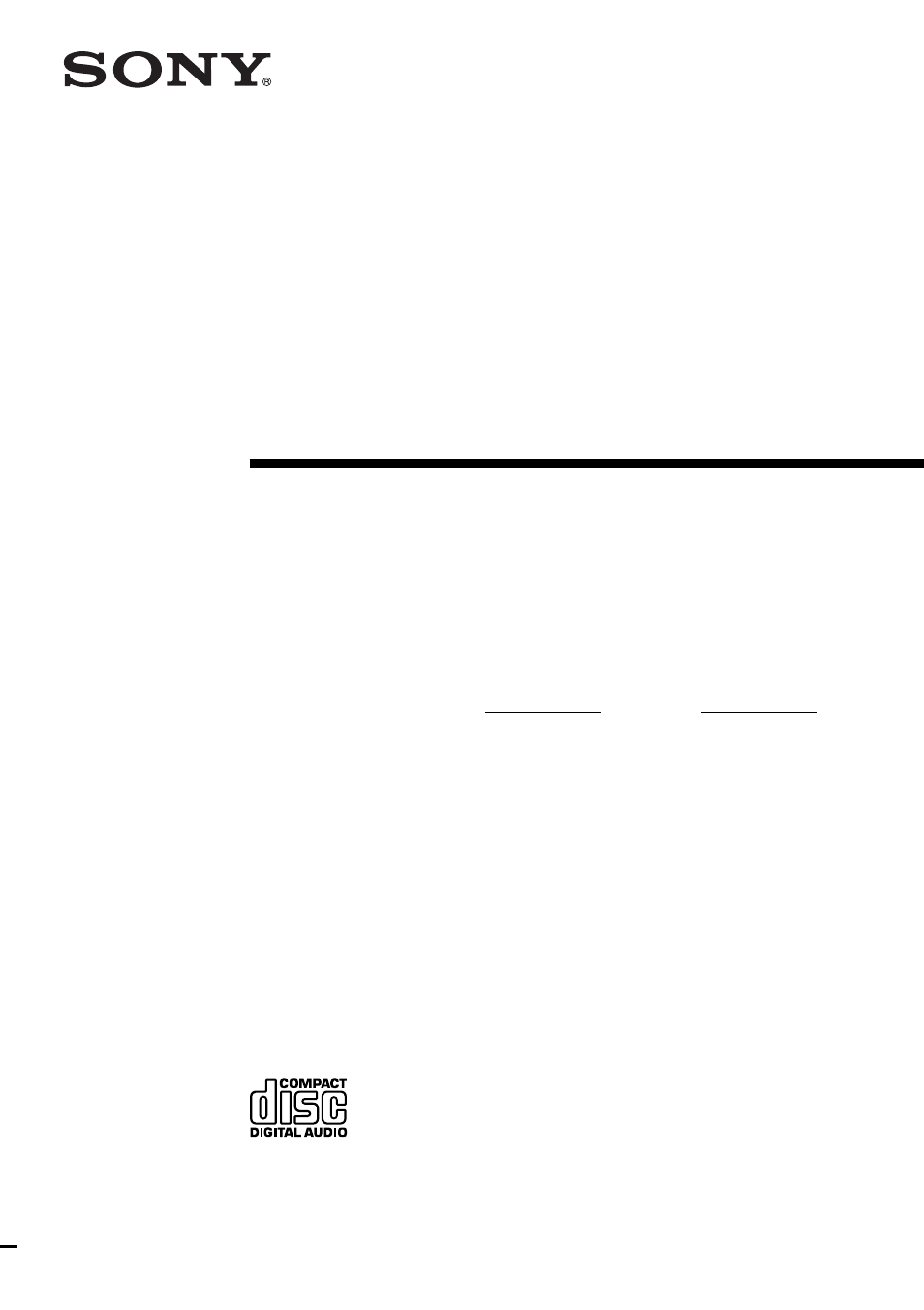 Sony CMT-ED2 User Manual | 40 pages