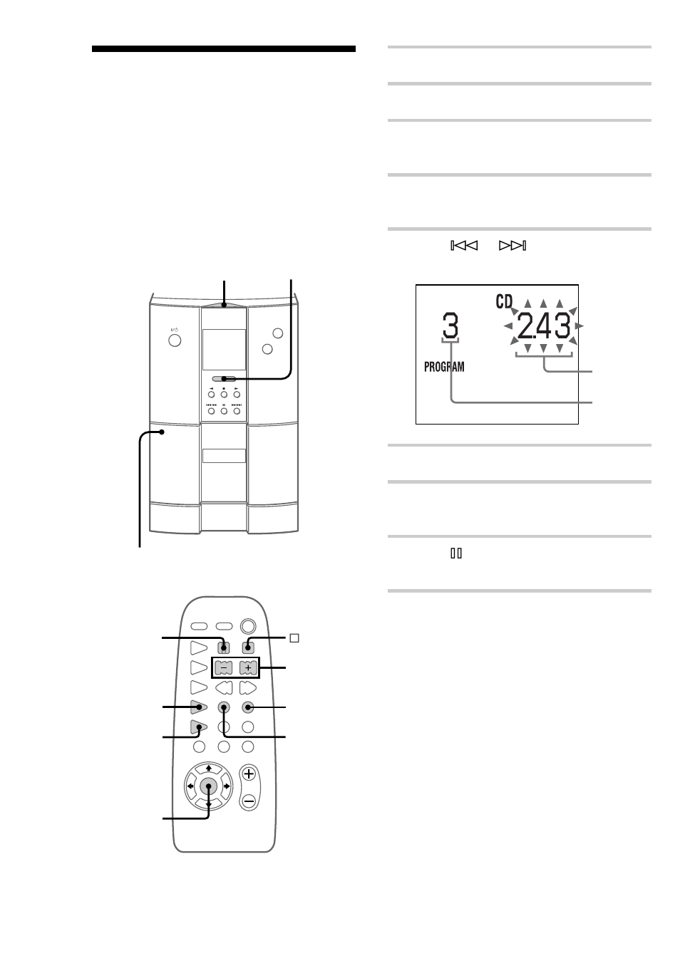 Recording your favorite cd tracks to a tape | Sony CMT-ED2 User Manual | Page 24 / 40