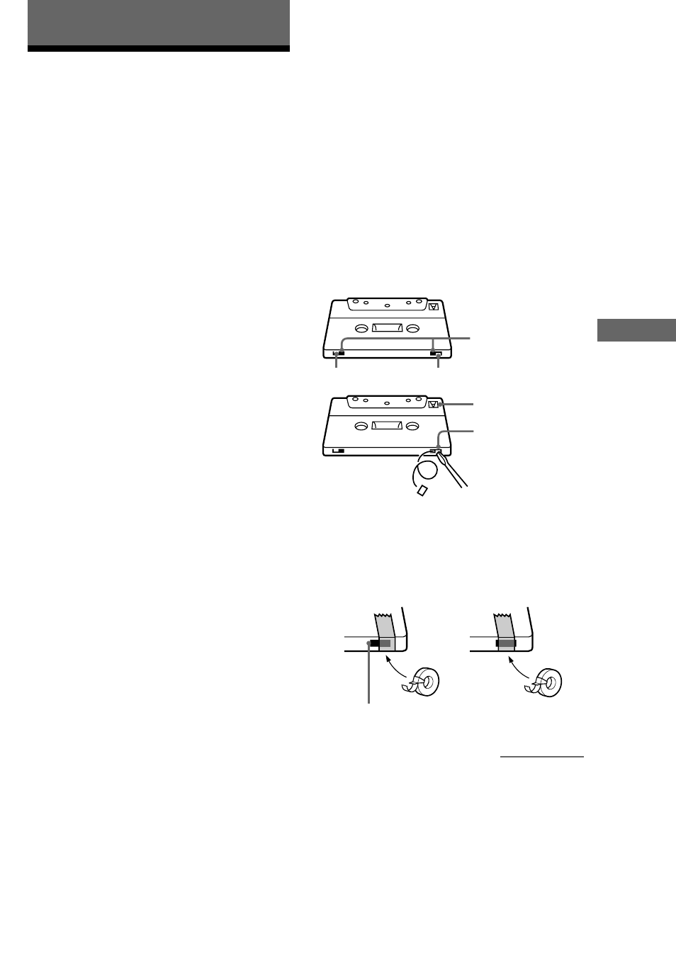 Additional information, Precautions | Sony CMT-ED2 User Manual | Page 31 / 40