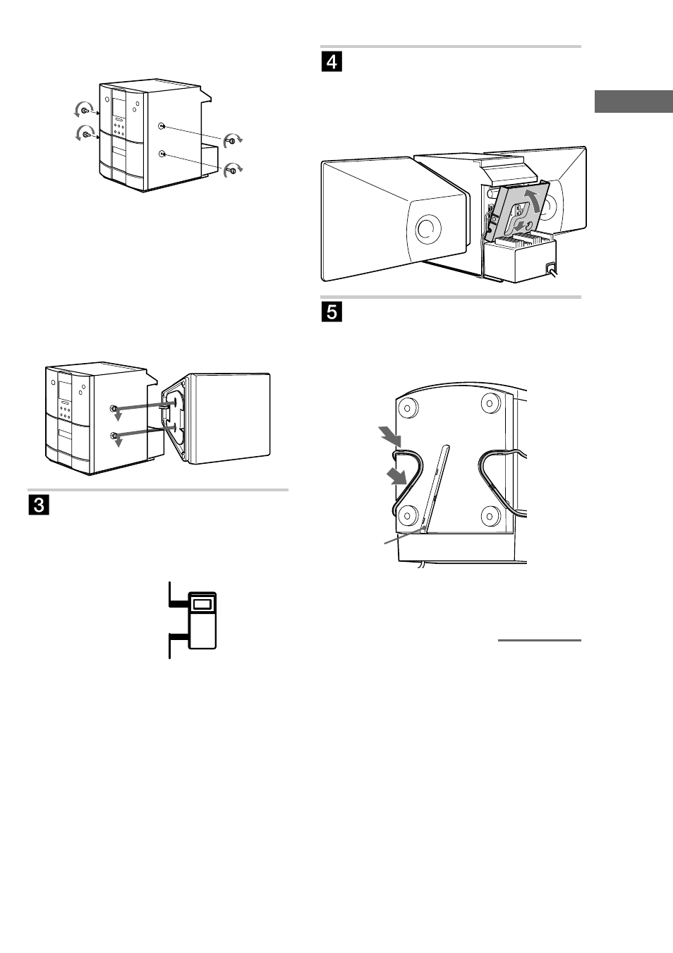 Voltage selector | Sony CMT-ED2 User Manual | Page 5 / 40
