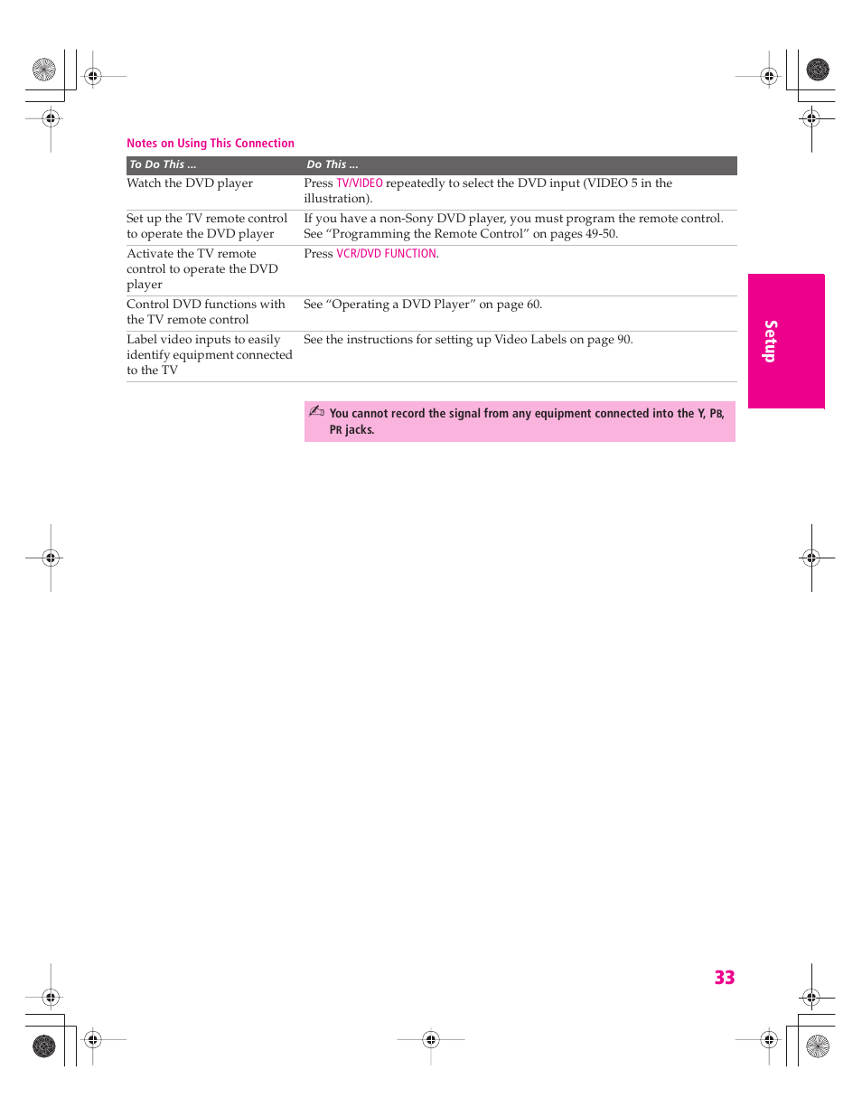 Sony KD-30XS955 User Manual | Page 34 / 107