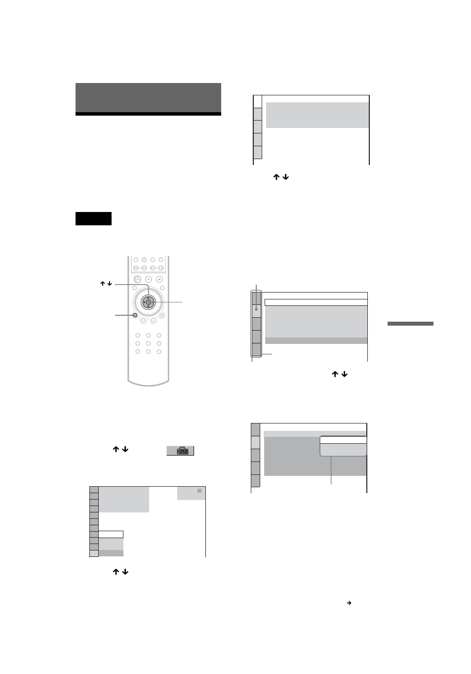 Settings and adjustments, Using the setup display, Press display when the player is in stop mode | Press x / x to select (setup), then press enter, Press x / x to select “custom,” then press enter, Select an item using x / x , then press enter | Sony DVP NC555ES User Manual | Page 69 / 88