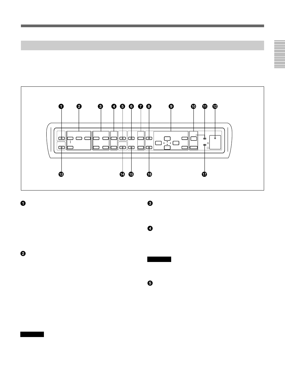 Panneau de commande, Remarque | Sony VPH-D50HTM User Manual | Page 55 / 140