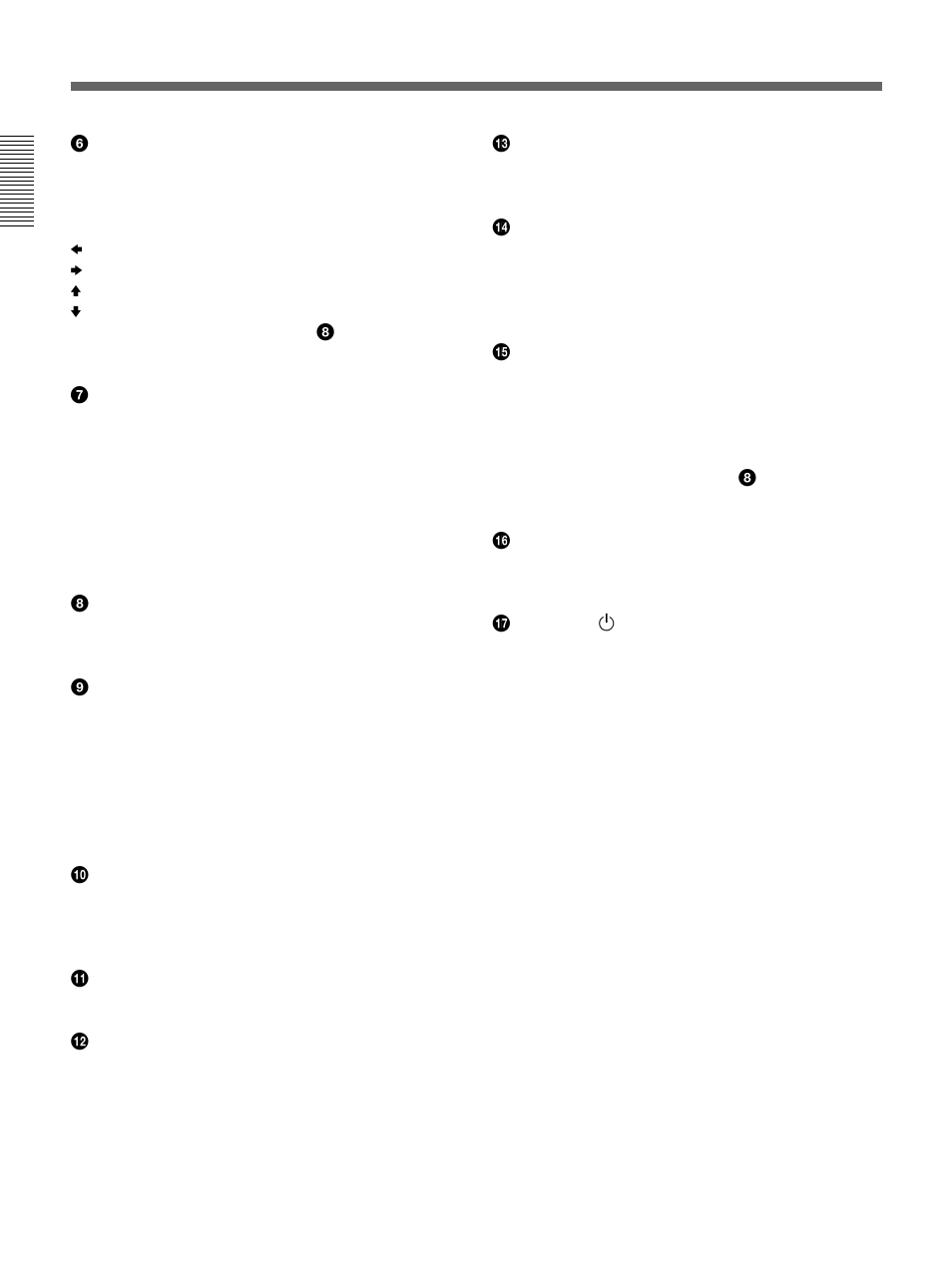 Emplacement et fonction des commandes | Sony VPH-D50HTM User Manual | Page 56 / 140