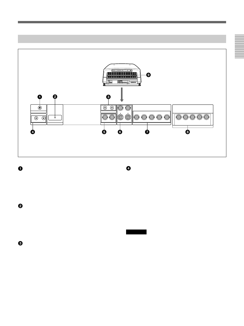 Arrière, Remarque | Sony VPH-D50HTM User Manual | Page 57 / 140