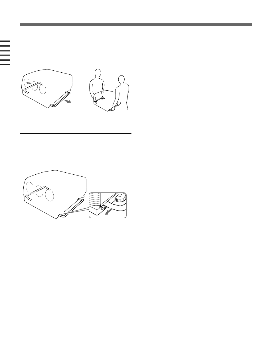 Location and function of controls | Sony VPH-D50HTM User Manual | Page 8 / 140