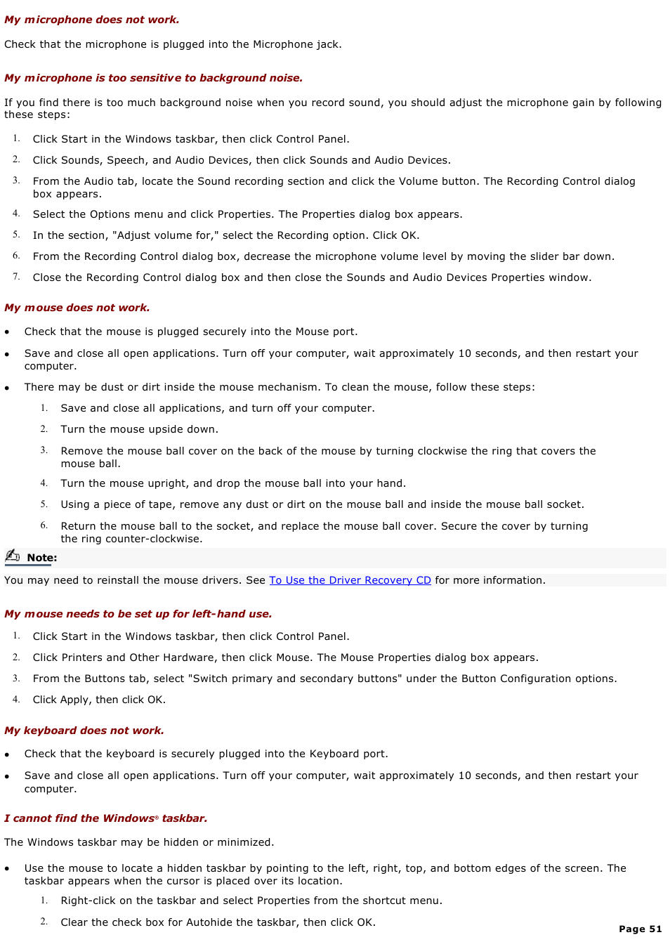 Sony PCVRX670 User Manual | Page 51 / 88