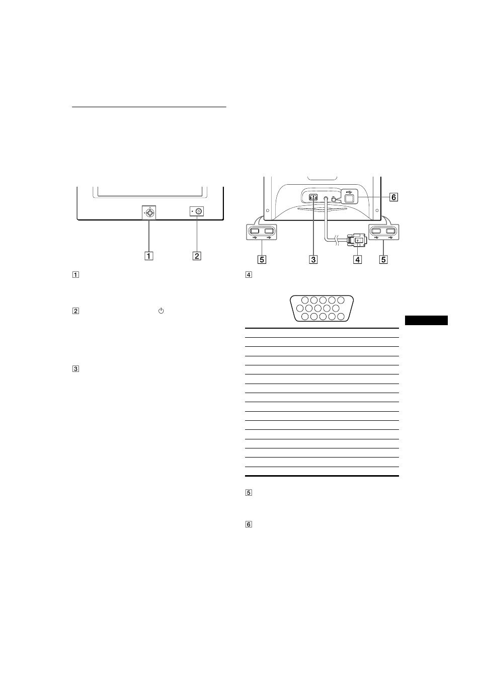 Identification des composants et des commandes | Sony HMD-A220 User Manual | Page 19 / 88