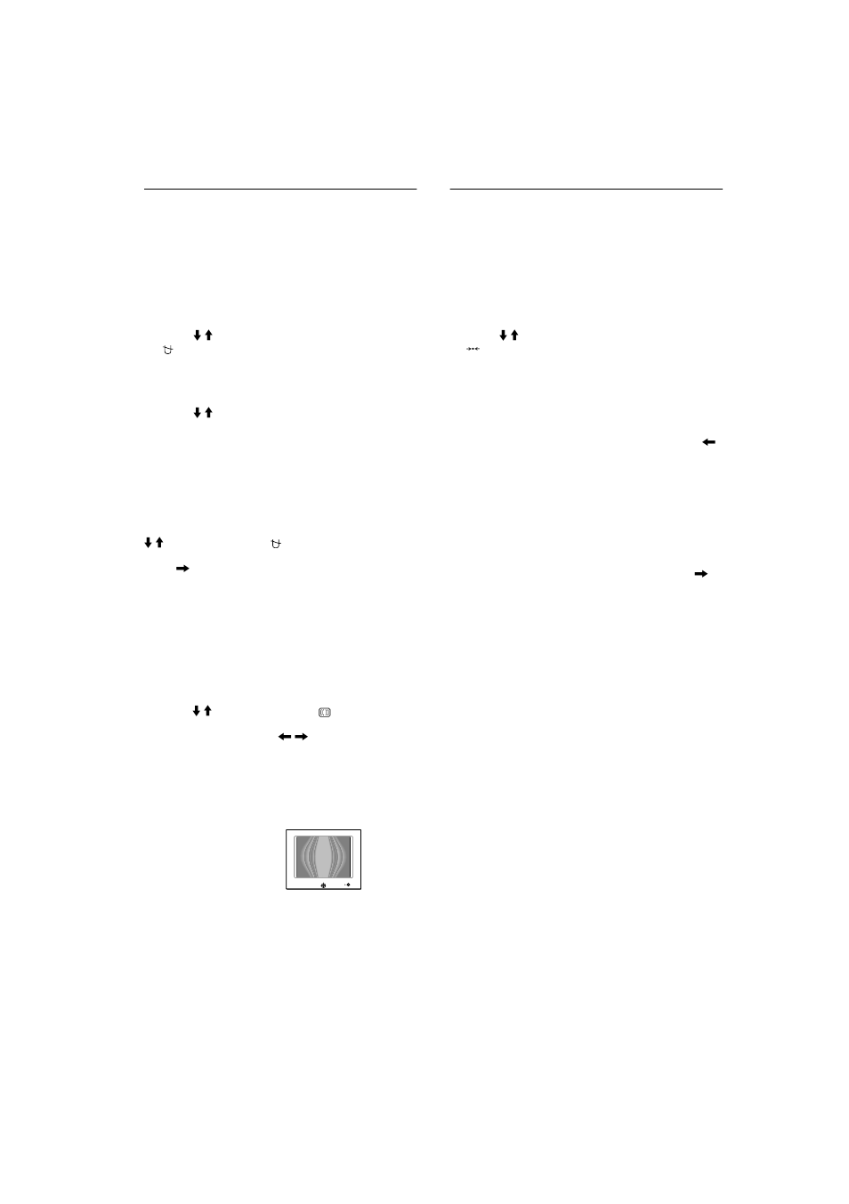 Réglages supplémentaires (démagnétisé/moiré), Réinitialisation des réglages (rappel) | Sony HMD-A220 User Manual | Page 26 / 88