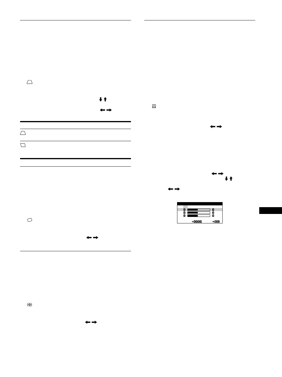 Ingrandimento o riduzione dell’immagine (zoom), Regolazione del colore dell’immagine (colore) | Sony HMD-A220 User Manual | Page 67 / 88