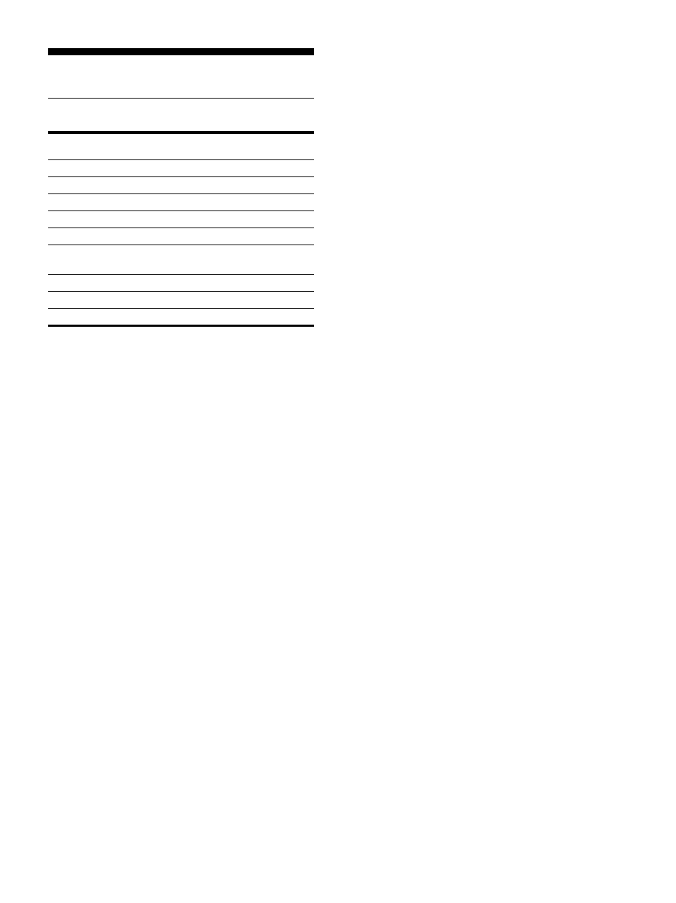 Appendix, Preset mode timing table, R (appendix) | Sony HMD-A220 User Manual | Page 87 / 88
