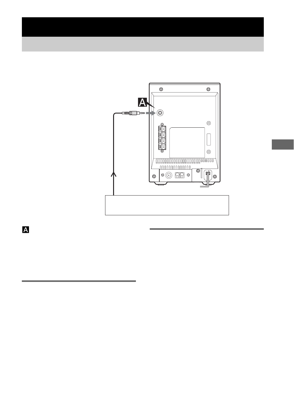 Optional components, Hooking up optional components | Sony CMT-NEZ5 User Manual | Page 21 / 32