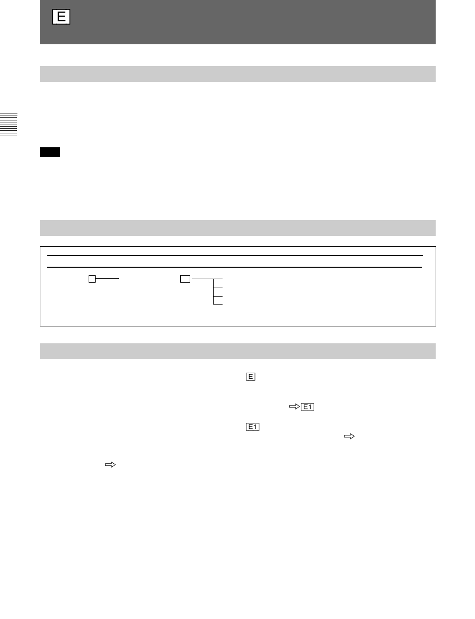 E/monitor-to-monitor data copy — copy from menu, Overview, Structure of the copy from menu | Setting lists of the copy from menu, E] monitor-to-monitor data copy, Copy from menu, Monitor-to-monitor data copy — copy from menu | Sony BVM-D20F1U User Manual | Page 64 / 82