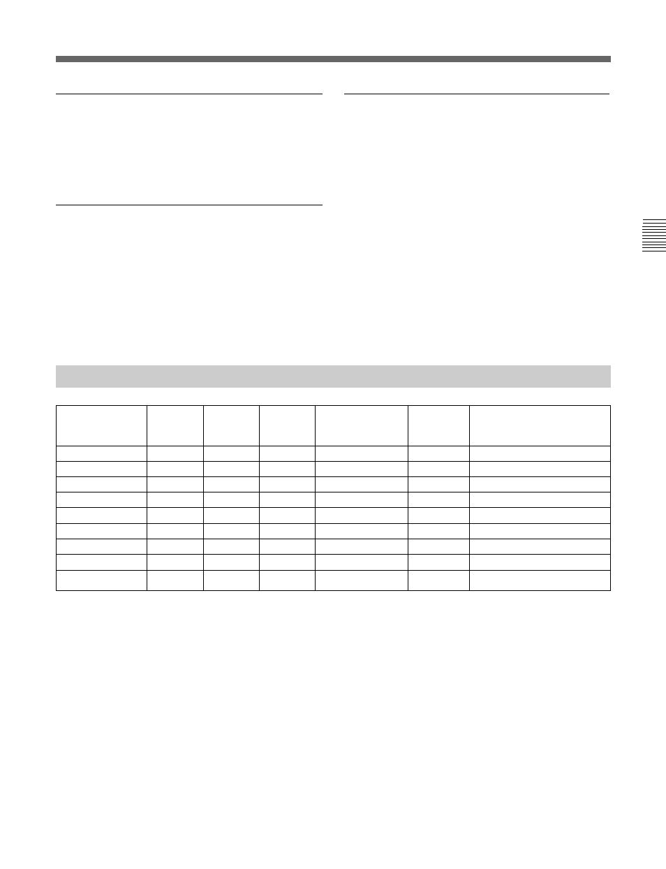 Available signal formats, Storage and transport conditions, Accessories supplied | Acquired safety regulations | Sony BVM-D20F1U User Manual | Page 71 / 82