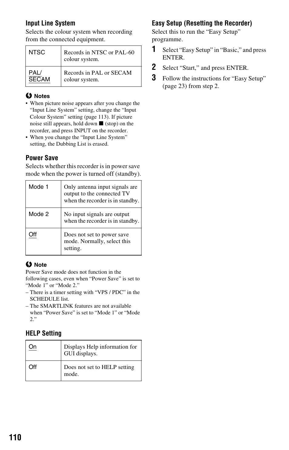 Sony RDR-HX750 User Manual | Page 110 / 148